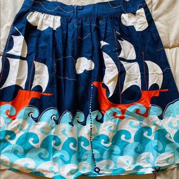 SOLD- Retrolicious Sailing Skirt - Picture 2 of 3